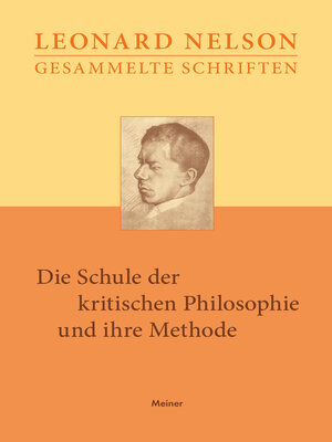 cover image of Die Schule der kritischen Philosophie und ihre Methode